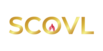 Sauces SCOVL craft hot sauce brand logo